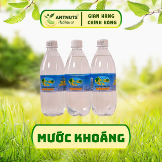 Nước Khoáng Có Gas, Không Hương Liệu Quang Hanh 500ml  - Bổ sung gas, làm đẹp, tốt cho sức khỏe
