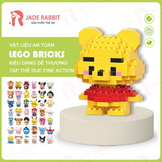 COMBO MÔ HÌNH LẮP RÁP MINI 3D HOẠT HÌNH ĐÁNG YÊU CHO BÉ - ĐỒ CHƠI XÉP HÌNH CHO BÉ 23