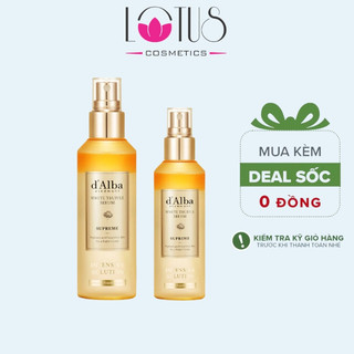 Xịt khoáng serum D'ALBA Version Mới 2023 dưỡng ẩm căng bóng da white truffle Serum 50ml
