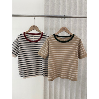 KAYY. Áo pull kẻ viền cổ _ A1017 (ảnh thật)