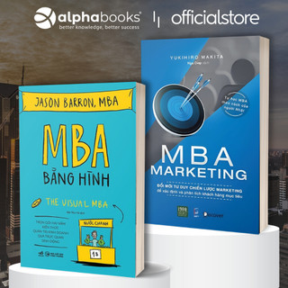 Lẻ/combo sách: mba bằng hình + mba marketing