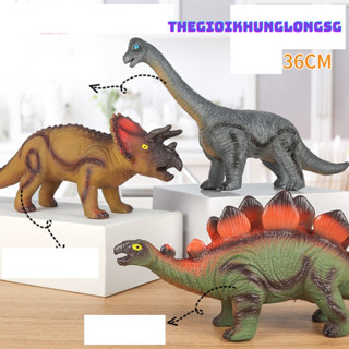 Mô hình KHỦNG LONG nhiều mẫu - Cao Su, Nhựa Mềm Tốt Cho Bé