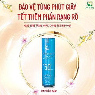 Kem chống nắng bảo vệ da chống trôi, mờ nám Oftimus Anti Shine Thanh Mộc Hương
