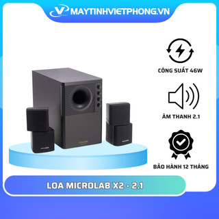 Loa microlab x2 - 2.1