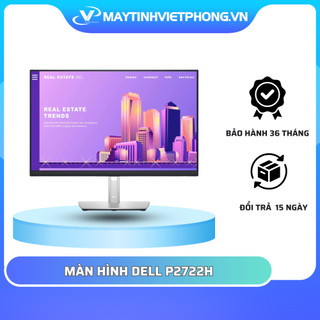 [full vat] màn hình dell p2422h (23.8inch/fhd/ips/60hz/5ms) [ hàng full vat ]