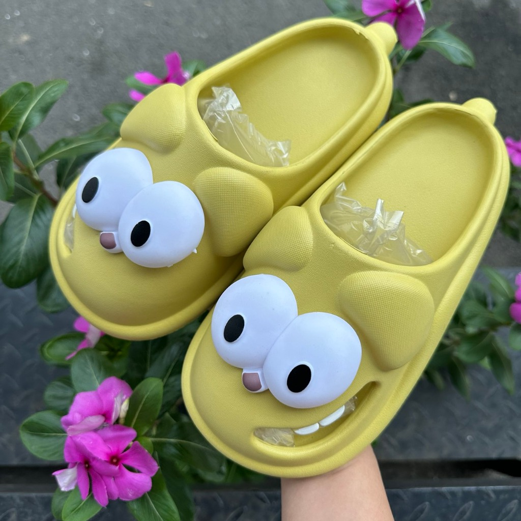 Dép Sục Mắt To Siêu Nhẹ EVA Không Thấm Nước , Dép Hoạt Hình Siêu Nhẹ Nhiều Màu Dễ Thương Ngộ Nghĩnh Mẫu Mới MS288+1