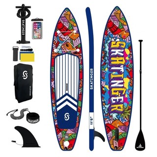 Sup siêu phẩm Thổ Cẩm - 350cm - Ván chèo đứng bơm hơi - Sup chính hãng