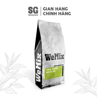 Trà xanh nhài pha trà trái cây trà sữa thơm đậm vị | túi 500g | nguyên liệu pha chế sg