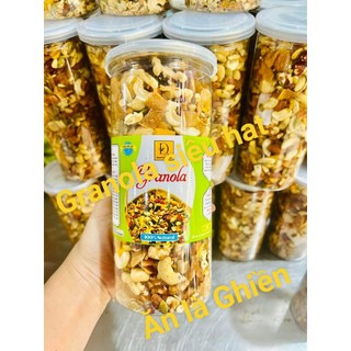 Granola % yến mạch - hủ 500gr