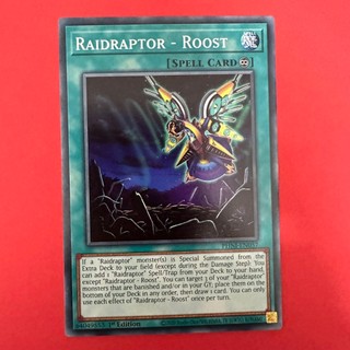 [Thẻ Bài Yugioh Chính Hãng] Raidraptor - Roost