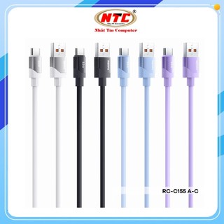 Cáp sạc nhanh remax rc-c155 usb to typec 66w, dài 1.2m - nhất tín computer