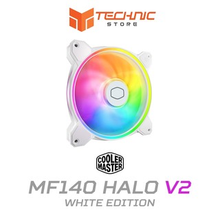 Quạt tản nhiệt Cooler Master MasterFan MF140 HALO V2 WHITE EDITION