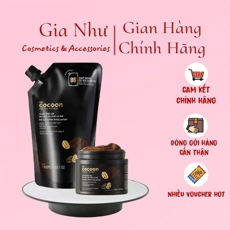 Tẩy da chết Body Cocoon