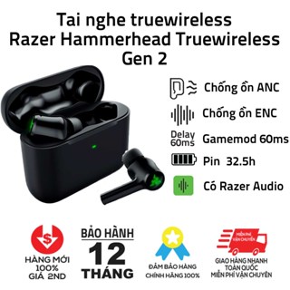 Tai nghe true wireless Razer Hammerhead Truewireless gen2 (2023)