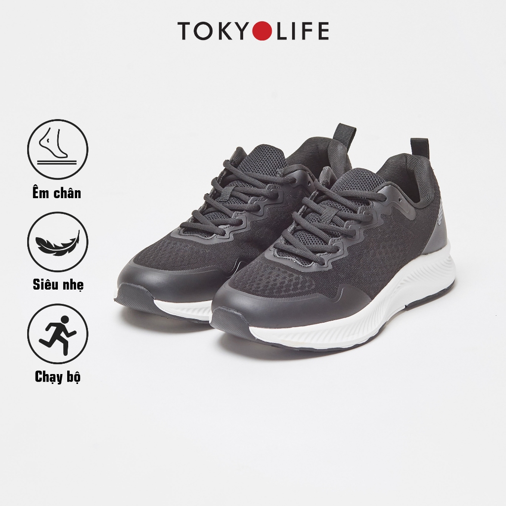 Giày thể thao nam TOKYOLIFE chạy bộ êm chân siêu nhẹ thoáng khí siêu nhẹ C7SHO401N