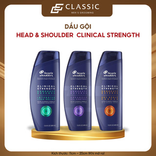 Dầu Gội Ngăn Ngừa Gàu Head & Shoulders Mỹ Clinical Strength 400ml