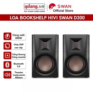Loa hivi swan d300 - loa kệ phòng khách - chuyên nhạc nhẹ chất lượng cao, karaoke, vocal