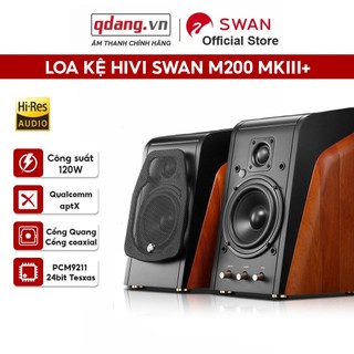 Loa hivi swan m200mkiii- bt 5.0 aptx hd - loa hi-fi cao cấp - chính hãng qdangvn phân phối.