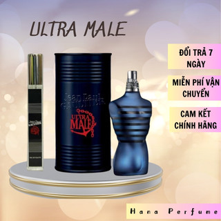 Nước hoa nam Jean Paul Gaultier Ultra Male EDT Intense Chiết 10ml - HANA