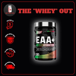 Eaa + hydration 30 servings | phục hồi & tăng cơ, sức mạnh, sức bền | chính hãng nutrex