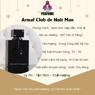 {Chính Hãng} Nước Hoa 𝐂𝐥𝐮𝐛 𝐝𝐞 𝐍𝐮𝐢𝐭 𝐈𝐧𝐭𝐞𝐧𝐬𝐞 𝐌𝐚𝐧