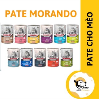Pate Morando Professional dành cho mèo hàng Ý - Pate mèo chuyên bổ sung dưỡng chất gồm nhiều vị