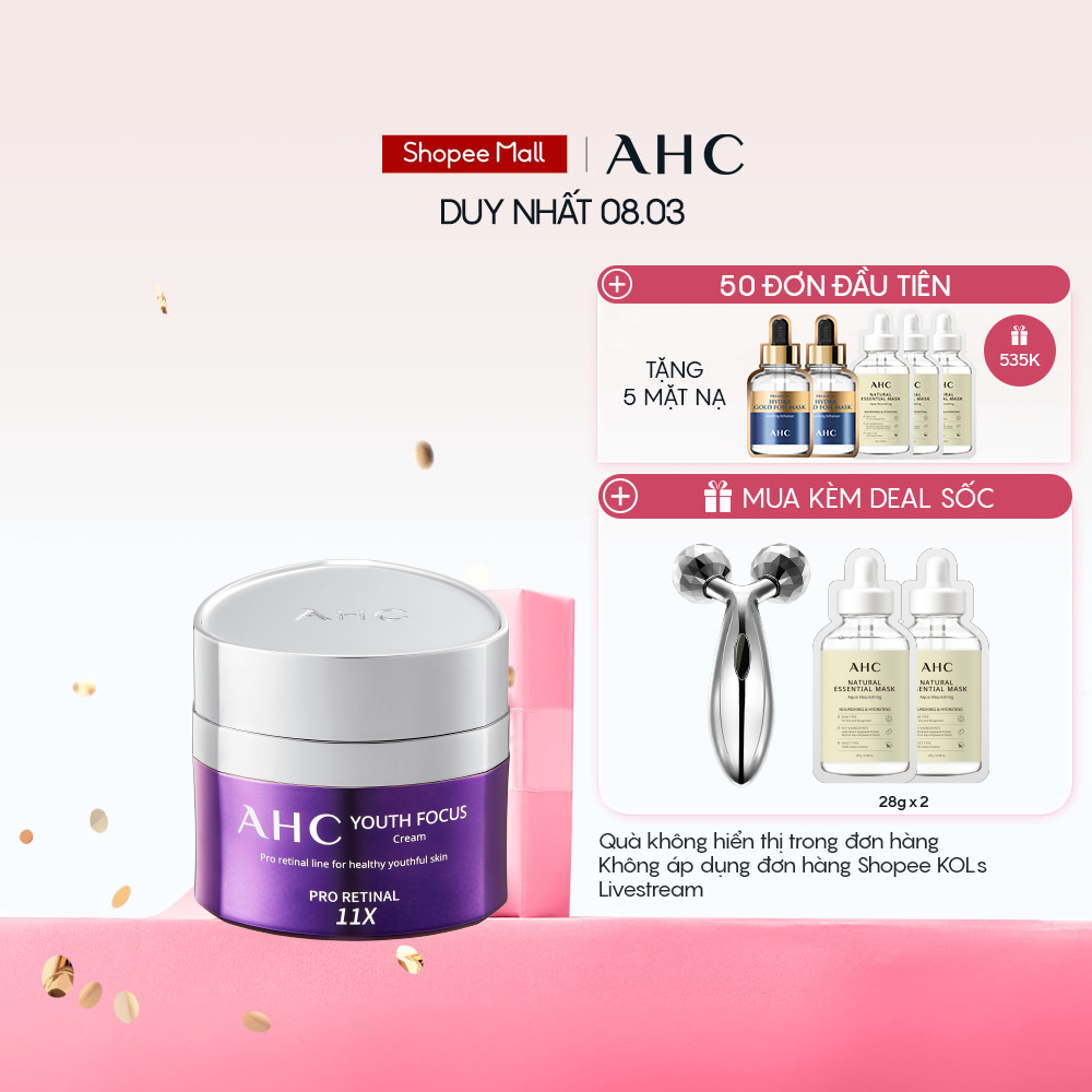 Kem Dưỡng Chống Lão Hóa AHC Youth Focus Cream 50ml