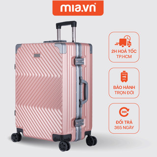 Vali Kéo MIA.vn Pisani X9 size 20/24/28 Nhựa PC Cao Cấp, Khoá Khung Bảo Mật Chống Rạch Chắc Chắn - Bảo Hành Trọn Đời