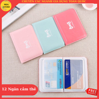 Ví đựng thẻ ATM, bóp đựng thẻ đa năng 12 ngăn giá rẻ