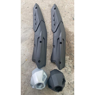 Bộ ốp bô exciter 155 mẫu thái chụp đen hoặc chụp bạc. lắp như zin