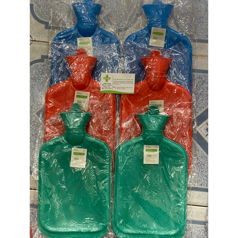 Túi chườm Nóng, Lạnh, cao su 2000cc