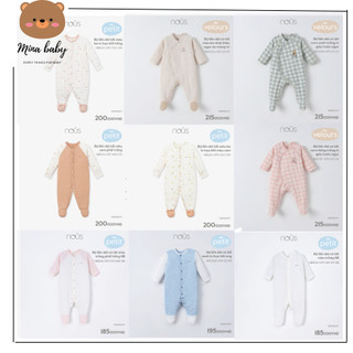 Bộ Body Newborn liền tất Nous Petit