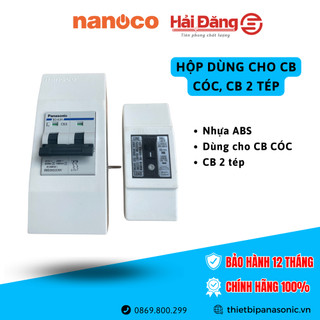 Hộp nổi dùng cho hb , cb 2 tép, mcb 2p nanoco