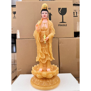 Tượng Phật bà quan âm ngồi 30cm và đứng 37cm Đá