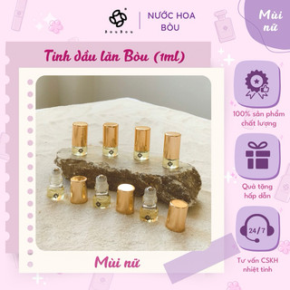 [BÒU PERFUME] NỮ - Tinh Dầu Lăn 1ml
