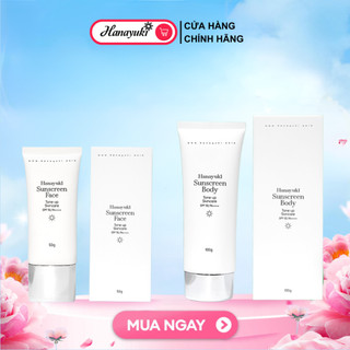 Kem Chống Nắng Hanayuki Nâng Tông Cho Mặt & Body Hanayuki Sunscreen chính hãng