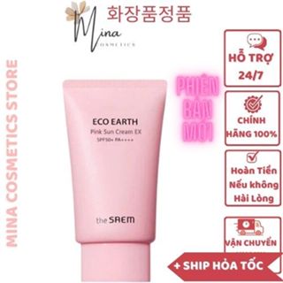 Kem chống nắng The Saem / Kem chống nắng bật tông The Saem Eco Earth Power Hàn Quốc SPF 50+ PA+++