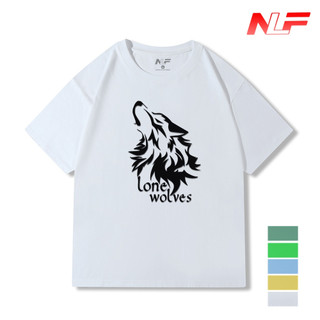Áo Thun Nam Tay Ngắn Sói NA-016 - Thời Trang Đơn Giản - Phong Cách - NLF Unisex Fashion
