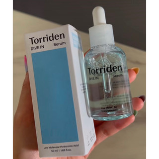 Tinh chất siêu cấp nước và phục hồi Torriden DIVE-IN Serum Hyaluronic Acid HA fullsize 50ml