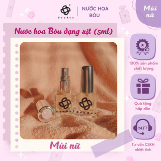 [BÒU PERFUME] - NỮ -Nước hoa xịt 5ml