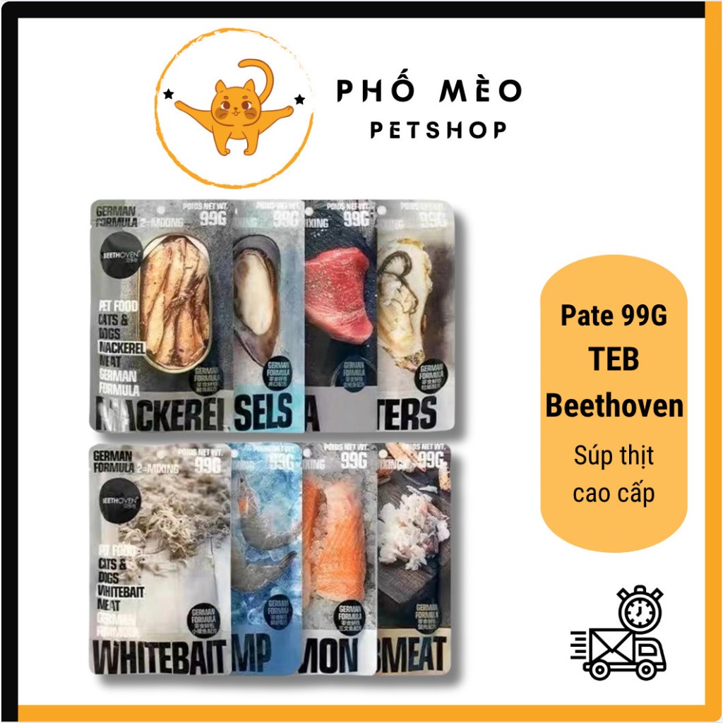 Pate gói Beethoven 99G cao cấp