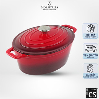 Nồi gang xanten tráng men cs - 070052 - moriitalia