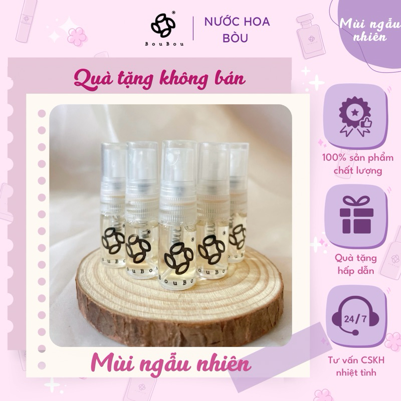 [QUÀ TẶNG KHÔNG BÁN] Nước hoa xịt 3ml