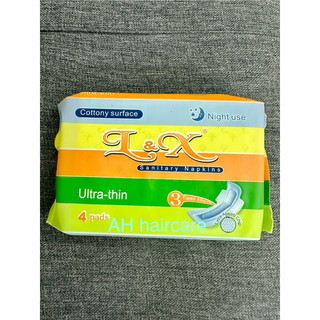 Băng vệ sinh L&X 04 ban đêm có cánh 4 miếng chính hãng