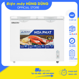 [ SHIP HỎA TỐC HN+HCM] Tủ đông Hòa Phát Inverter  205L -HCFI 506S2Đ2/HPF BD6205, tủ 2 ngăn đông mát - Bảo hành 30 tháng