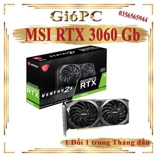 VGA Card đồ họa MSI RTX 3060 12Gb