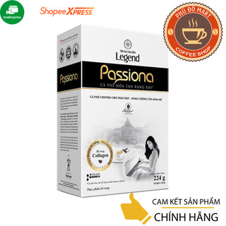 Cà Phê Sữa Trung Nguyên Legend Passiona Hòa Tan 4in1 Dành Cho Phái Đẹp - Hộp 14 Gói