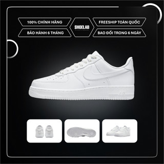 Giày thể thao NK Air force one all white, AF1 cổ thấp nam nữ, af1 chính hãng fullbox