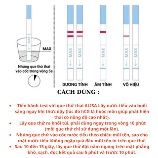 Que Thử Thai ALLISA Traphaco