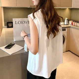Áo thun sát nách chất thun cotton trơn basic